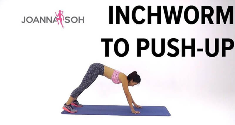 InchWorm with Push Up