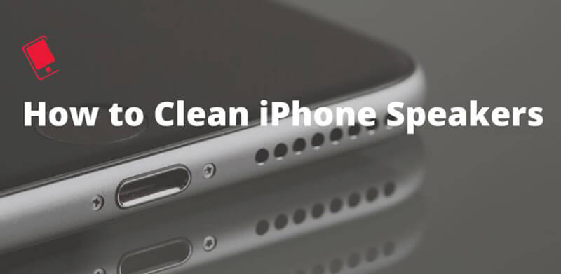 how to clean iphone speaker