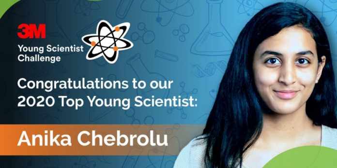 Anika Chebrolu: 14-year-old from Texas wins $25,000 for Potential COVID-19 Cure